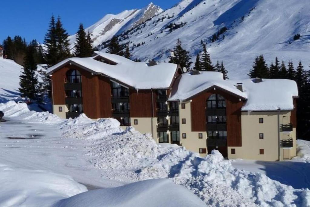 Appartement La Clusaz Avec Terrasse Sur Les Pistes De Ski Manigod Exteriér fotografie